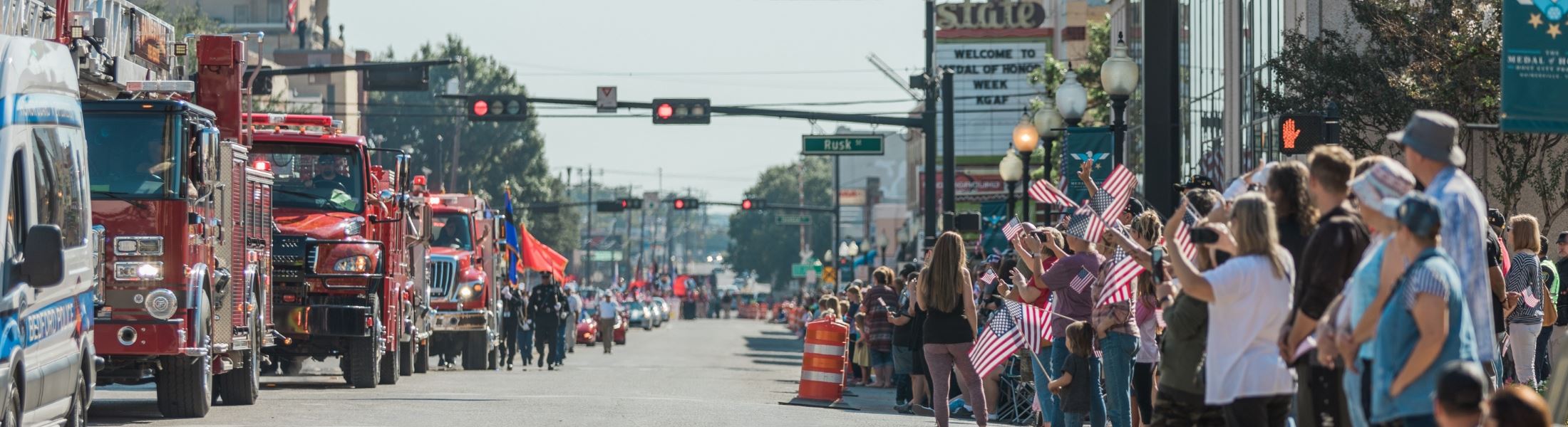 Medal of honor parade